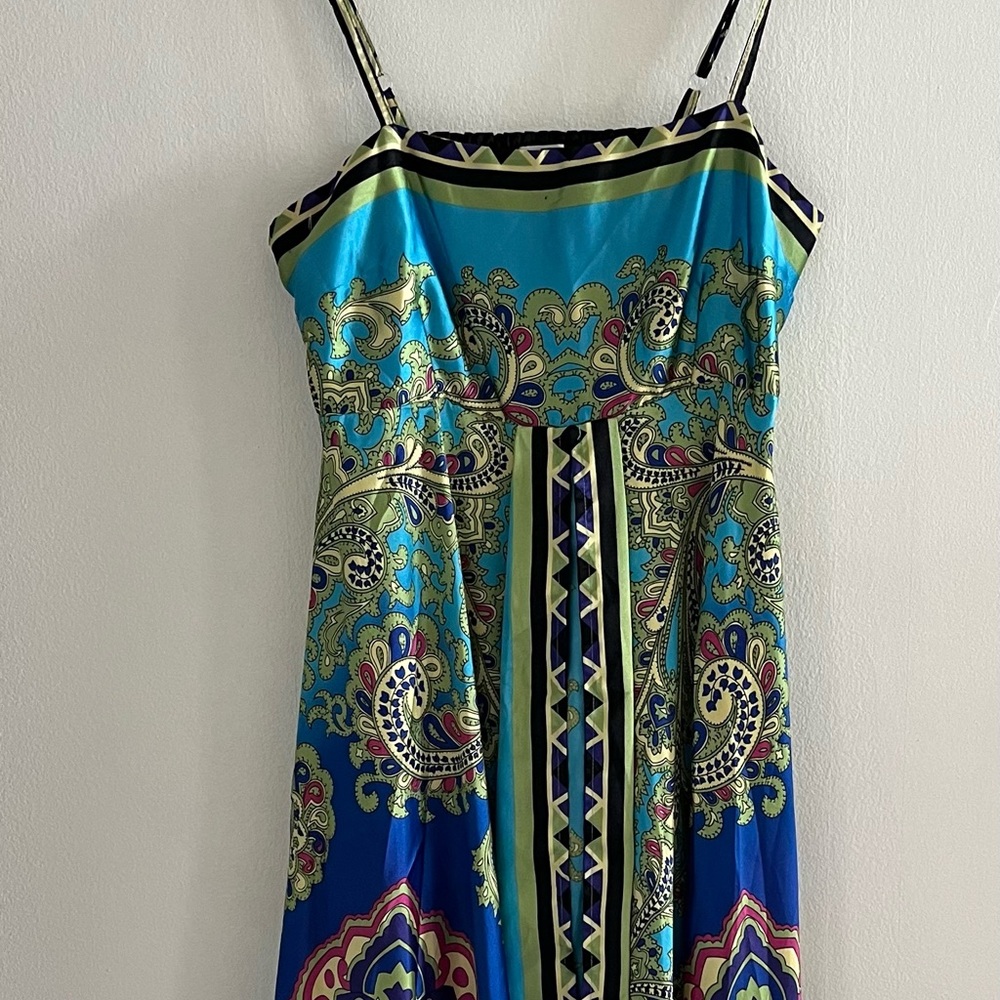 Long Bohemian Asymmetric Dress